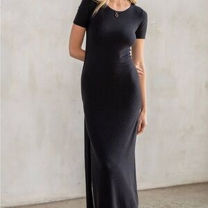 Lovestitch Classic Black Maxi Dress